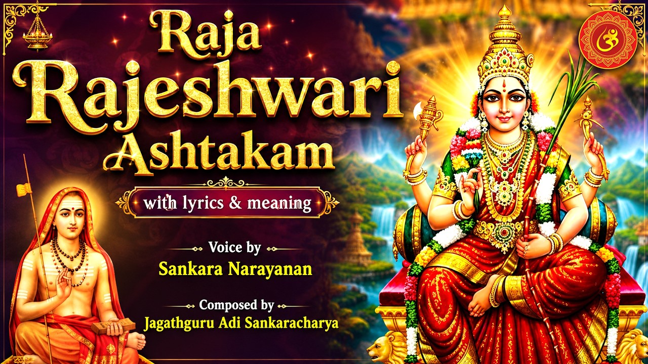 Raja Rajeshwari Ashtakam | Lyrics & Meaning | Soul Sadhana