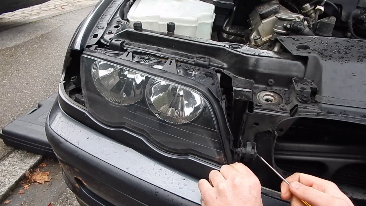 BMW E46 SCHEINWERFER AUSBAUEN TUTORIAL / ANLEITUNG