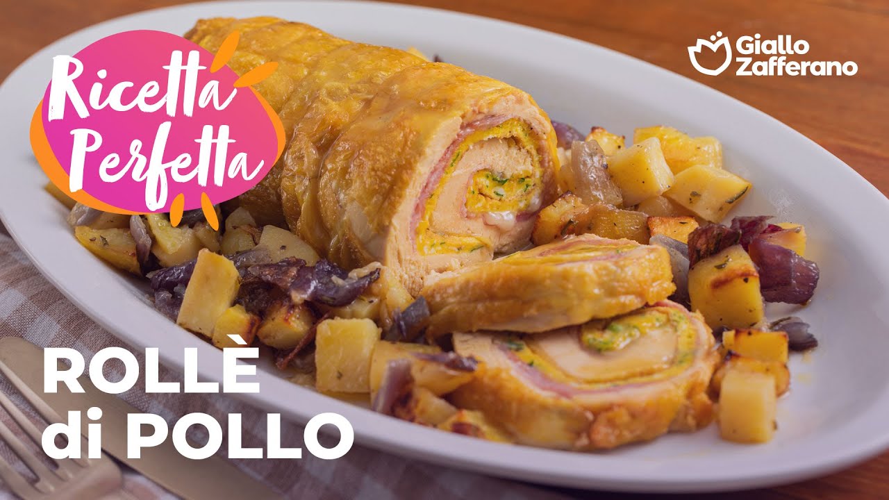 ROLLÈ di POLLO FARCITO - FACILE e IRRESISTIBILE🥰🍴❤️