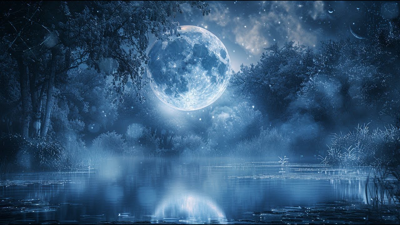 Moon Meditation Music – Mystical Lunar Energy | Monday Relaxation & Inner Reflection