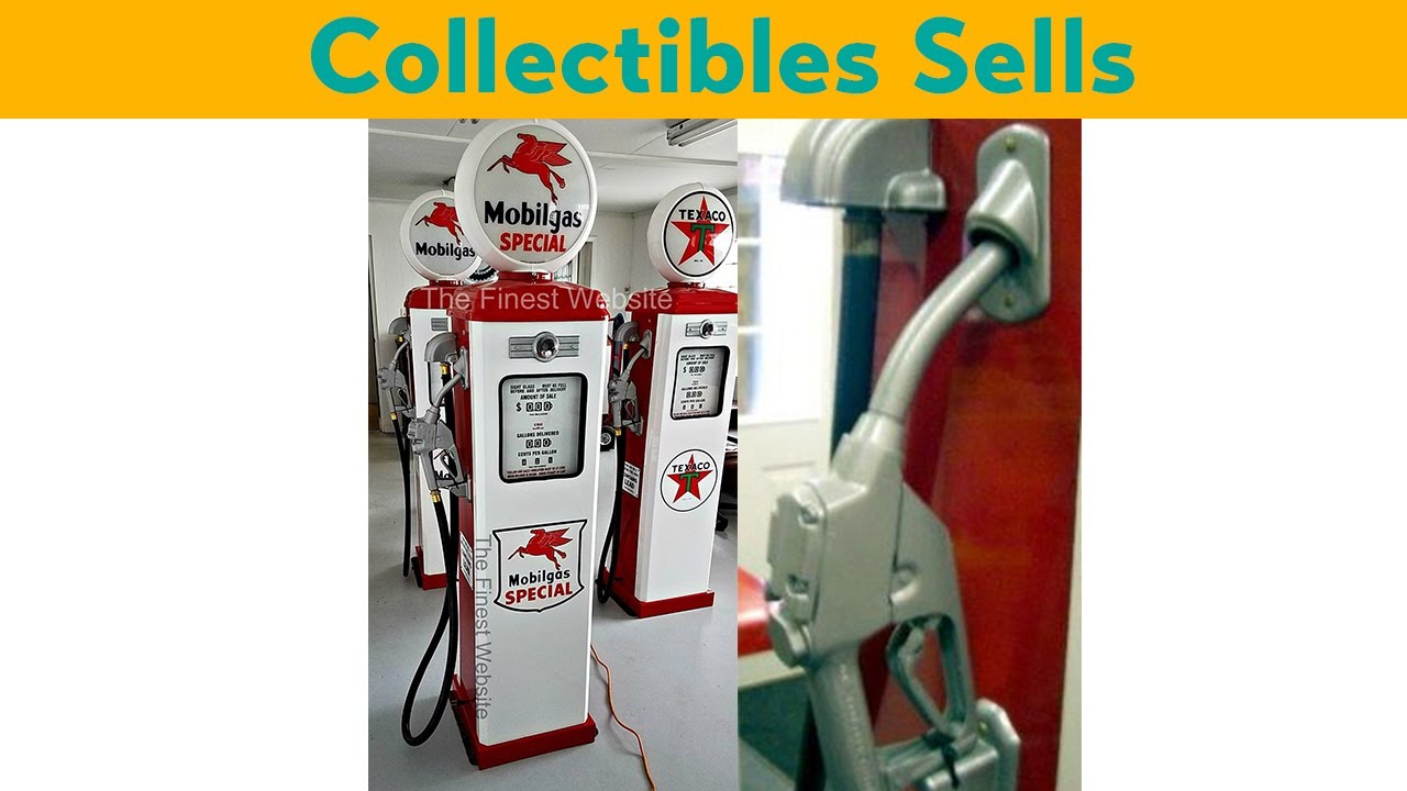 NEW MOBILGAS SPECIAL GAS PUMP REPRODUCTION REPLICA RETRO MOBIL