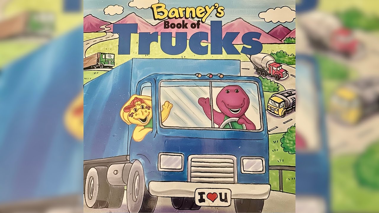 Barney’s book of trucks  💜🛻 