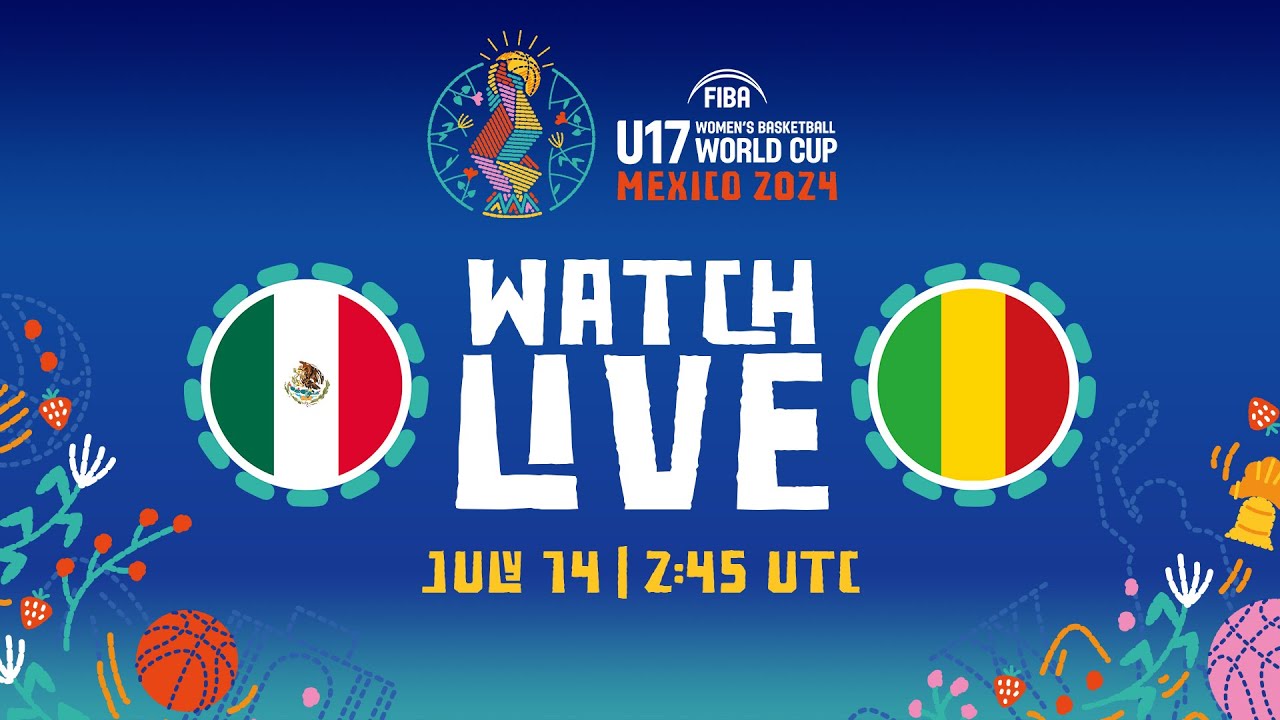 Group Phase | Mexico v Mali | Full Basketball Game | FIBA U17 Women's Basketball World Cup 2024