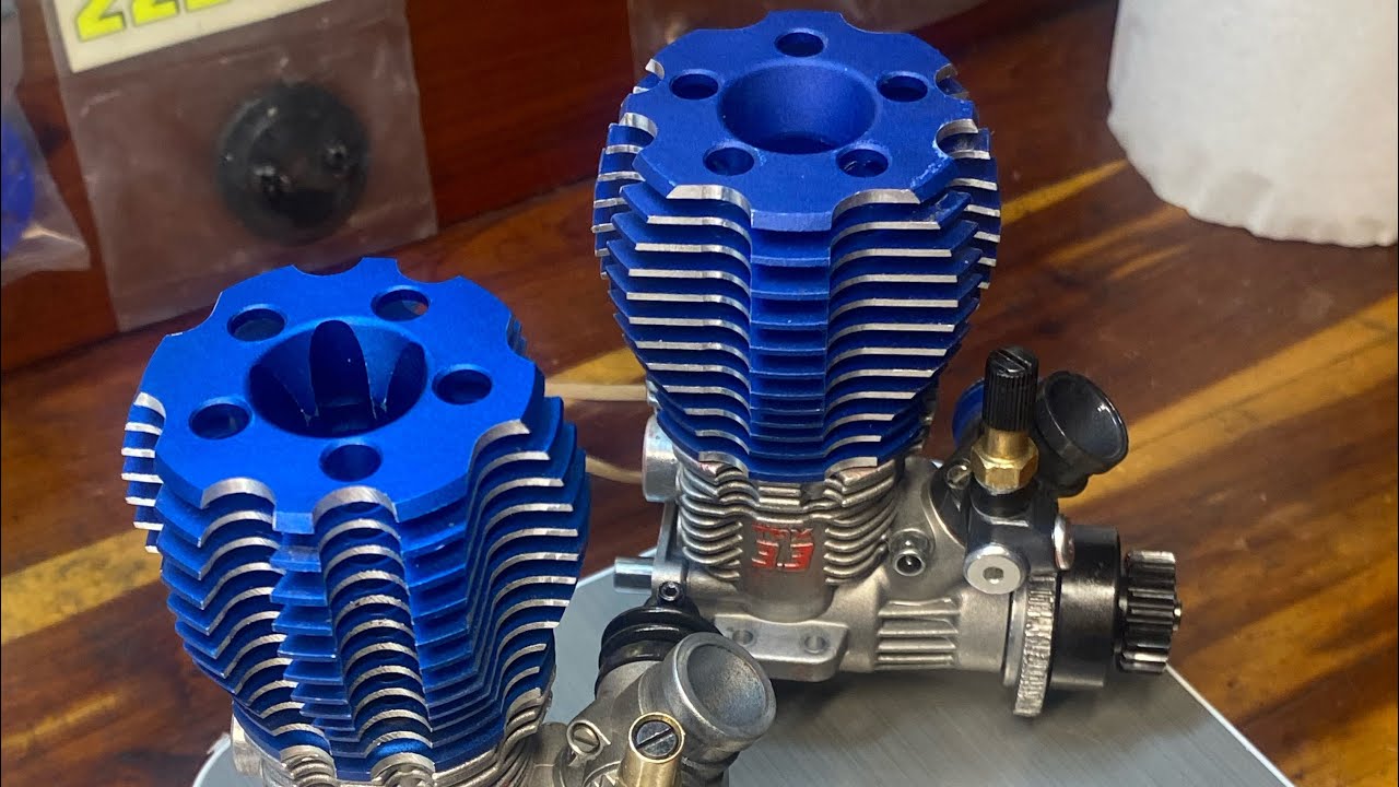 Traxxas Trx 3.3 power tuned cooling head upgrade 