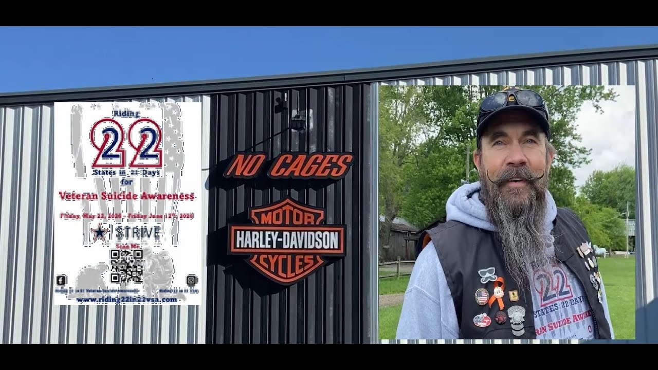 22 in 22 Ride for Veteran Suicide Awareness Day 1