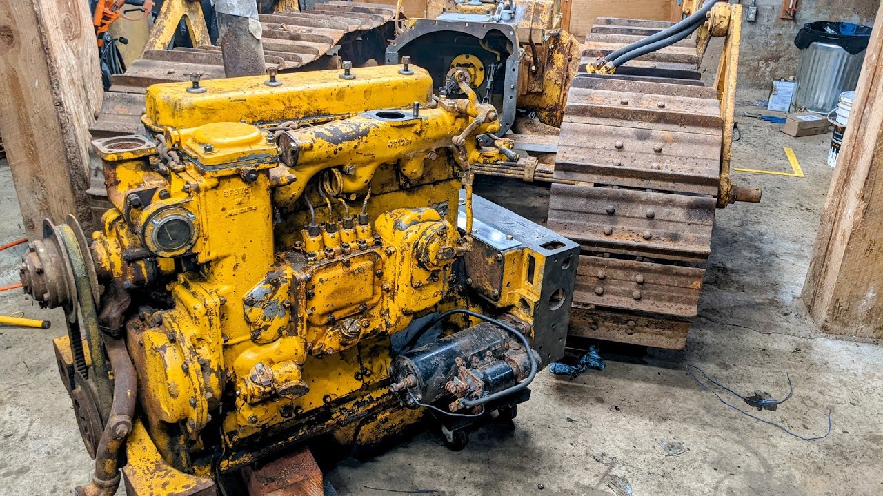 D315 direct start conversion for Caterpillar D4 (part 2 of 2)