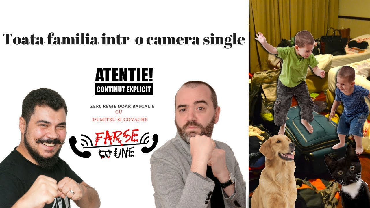 Farsă Hotel -Toată familia într-o cameră single | FARSE pe BUNE