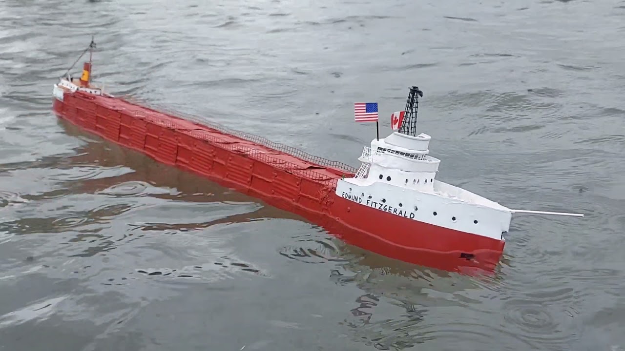 The Wreck of the Edmund Fitzgerald/Part 2 sinking model