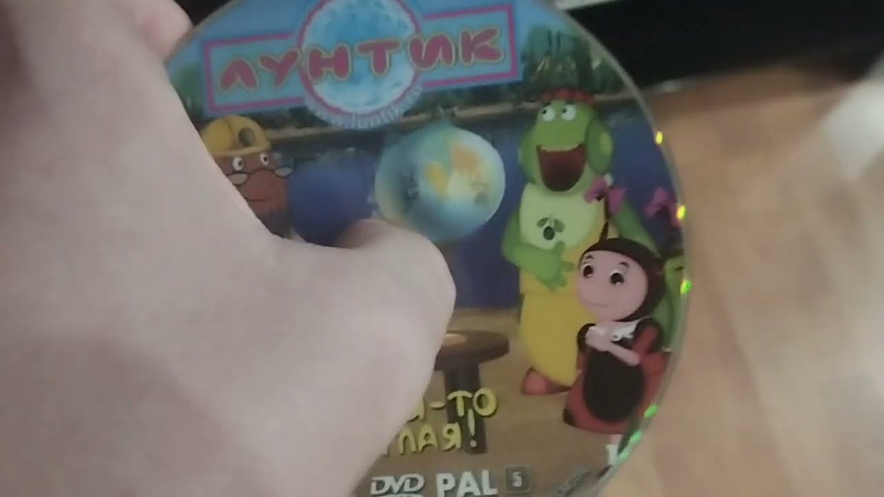 Обзор на DVD-диск Лунтик: 