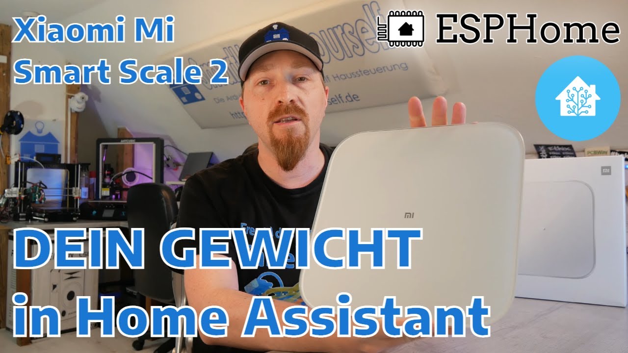 Körpergewicht und Fettanteil in Home Assistant mit XIAOMI MI SCALE 2