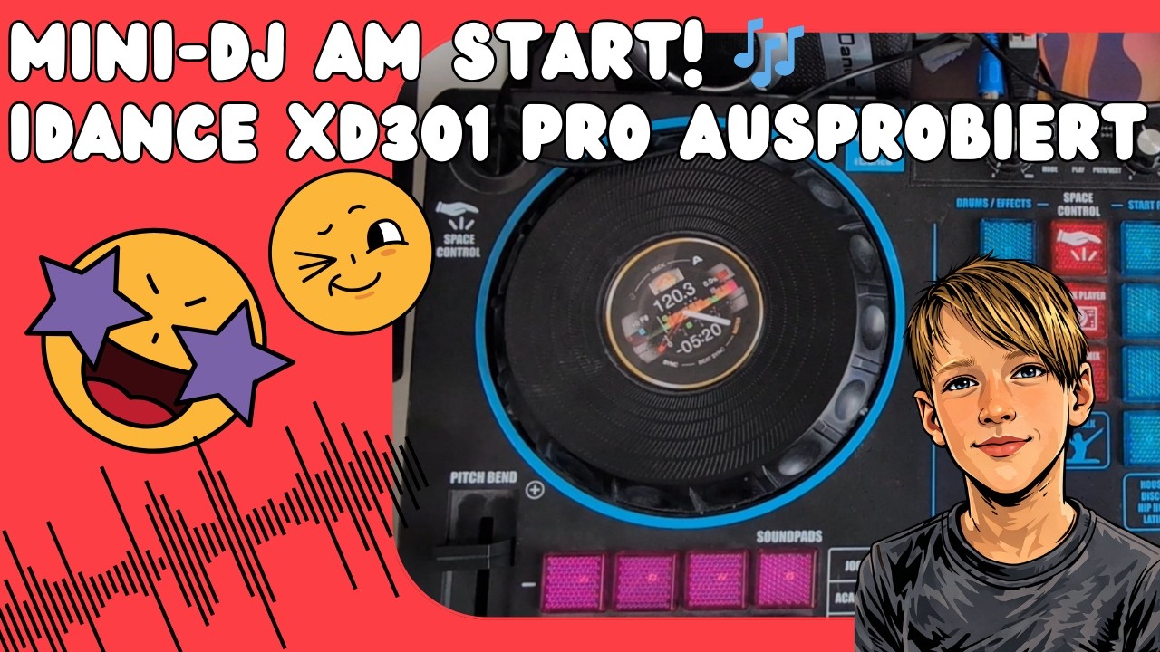 Das beste DJ-Pult für Kinder? iDance Partymix XD301 PRO Review