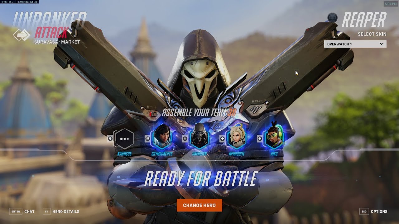 Overwatch 2 Reaper No Commentary (PC 1080p 60)
