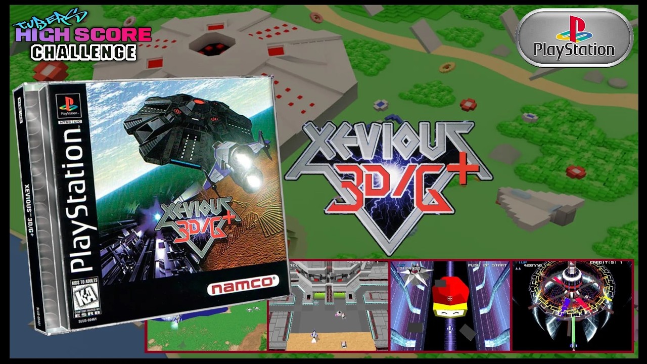 Xevious 3D/G - Соревнование за лучший результат среди пользователей Tubers