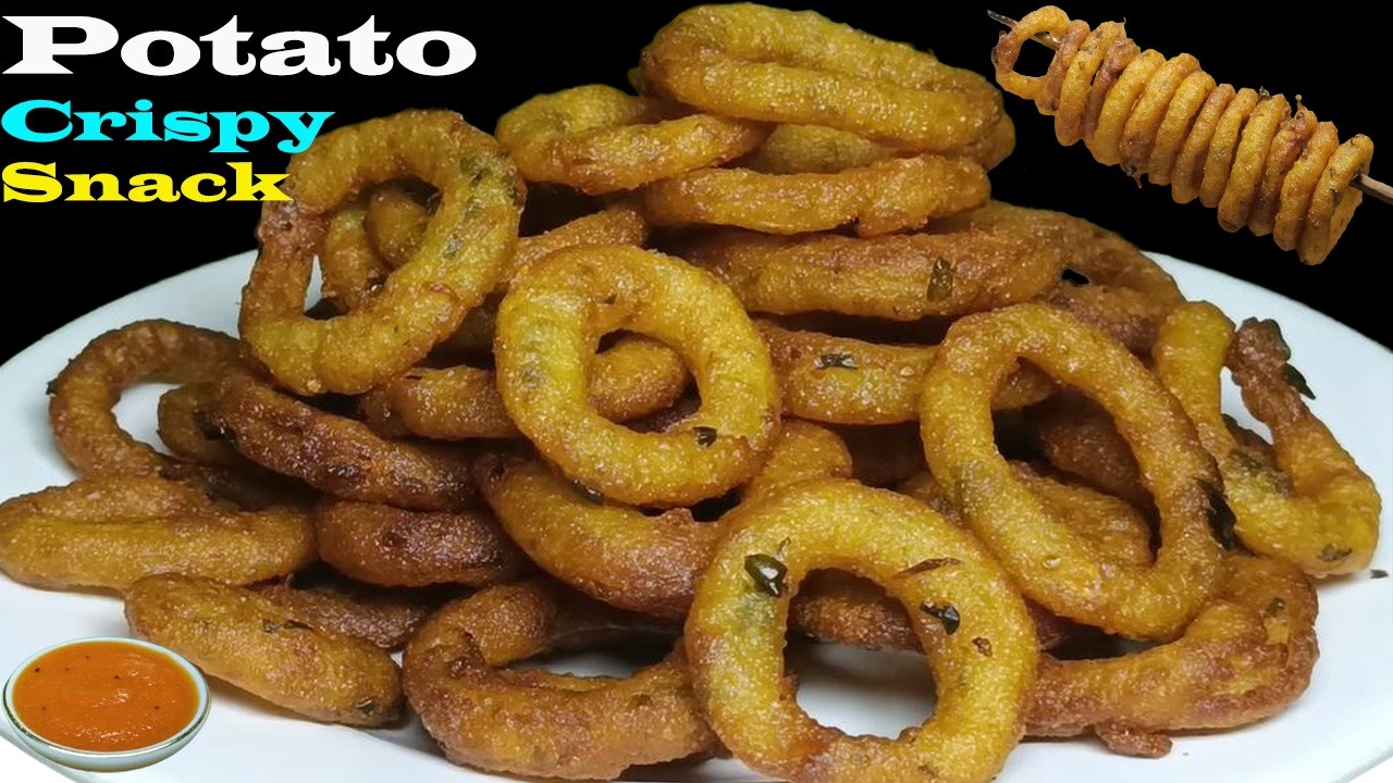 🥔 Crispy Potato Snack Recipe  ঝটপট মচমচে আলু দিয়ে সহজ নাস্তা রেসিপি | Aloo dia nastar recipes.