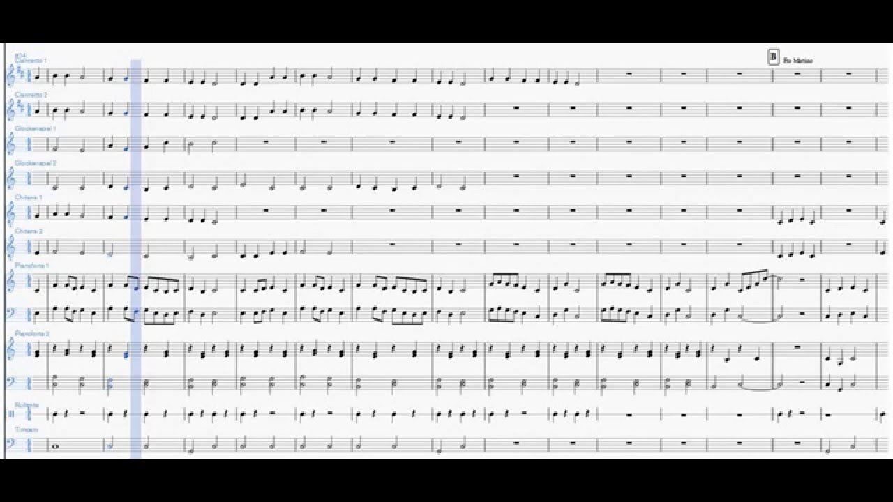 Medley n.1 - Orchestra Scolastica [PARTITURA GRATIS]