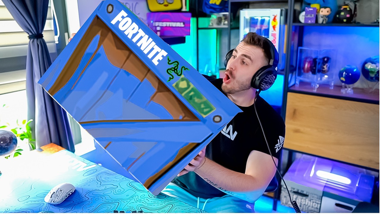 OPENING Razer X Fortnite Př&iacute;slu&scaron;enstv&iacute; ZA 21 000 Kč!!