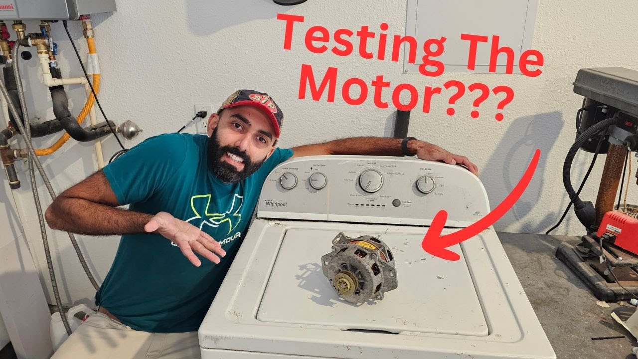 Как проверить двигатель стиральной машины Whirlpool/Maytag!