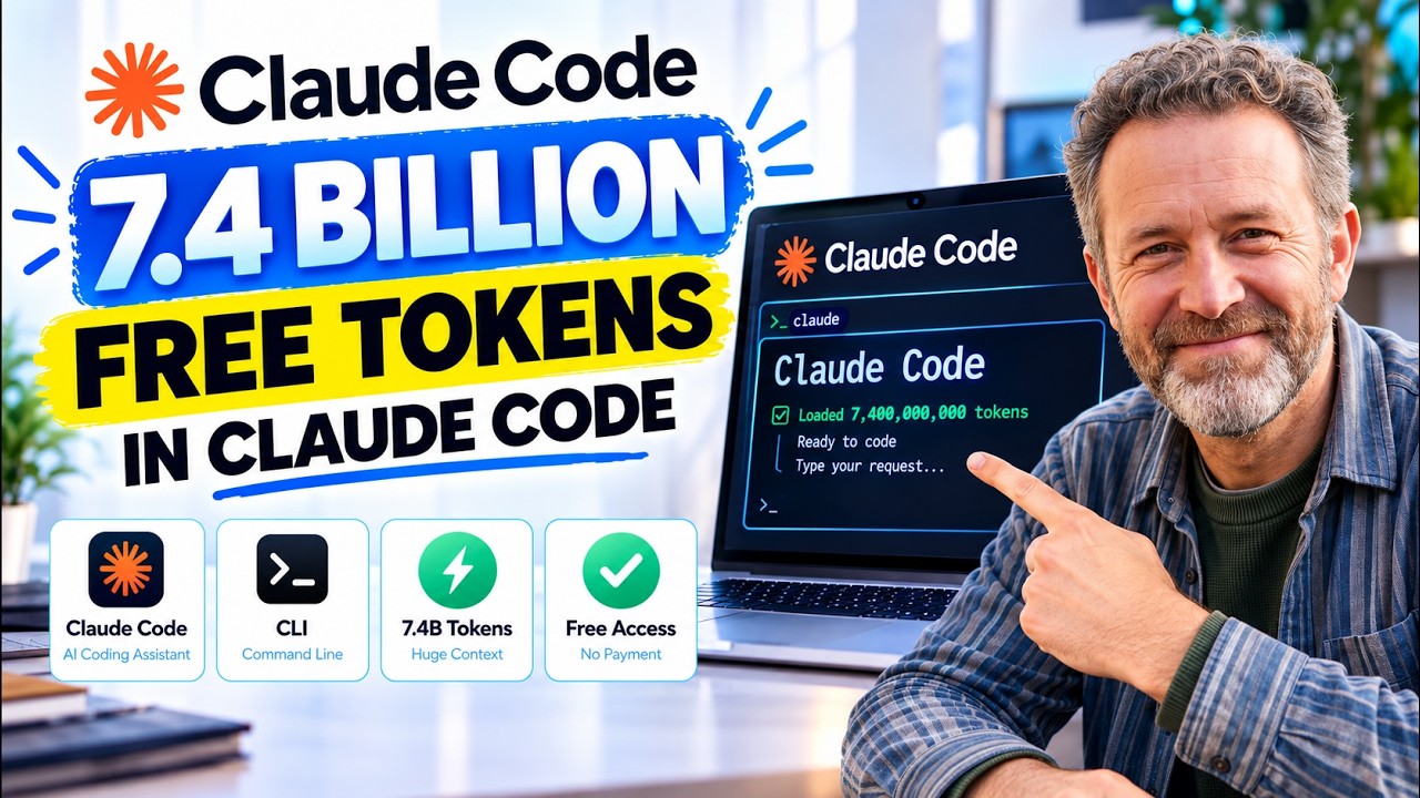 Как получить 7,4 млрд бесплатных токенов для Claude Code (пошаговое руководство)
