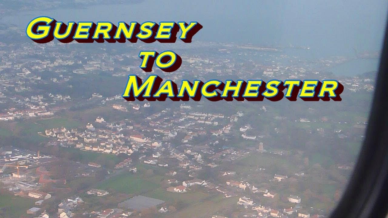 Guernsey to Manchester Onboard Aurigny ATR 72 G-VZON
