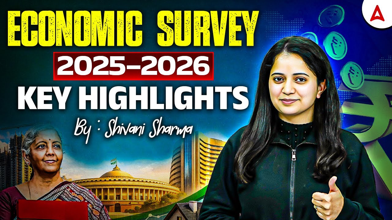 Economic Survey 2026 | Complete Economic Survey 2026 Highlights | UGC NET Economics By Shivani Mam