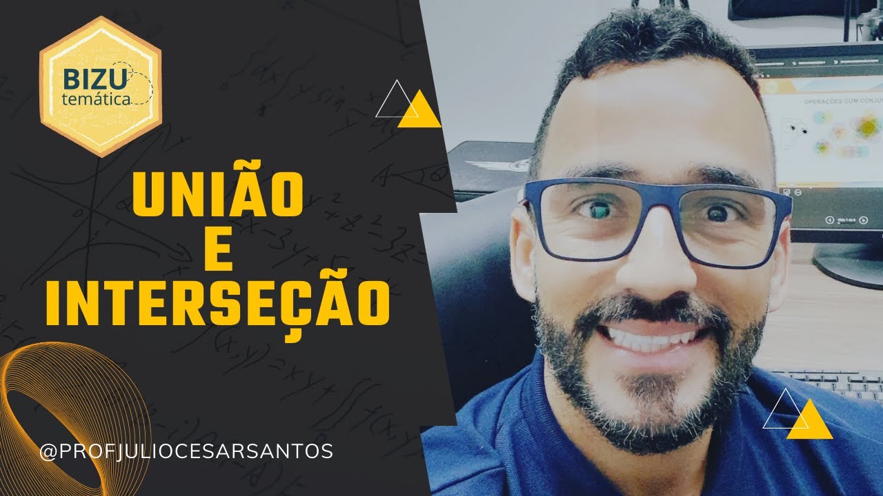 Teoria dos conjuntos - união, interseção e diferença