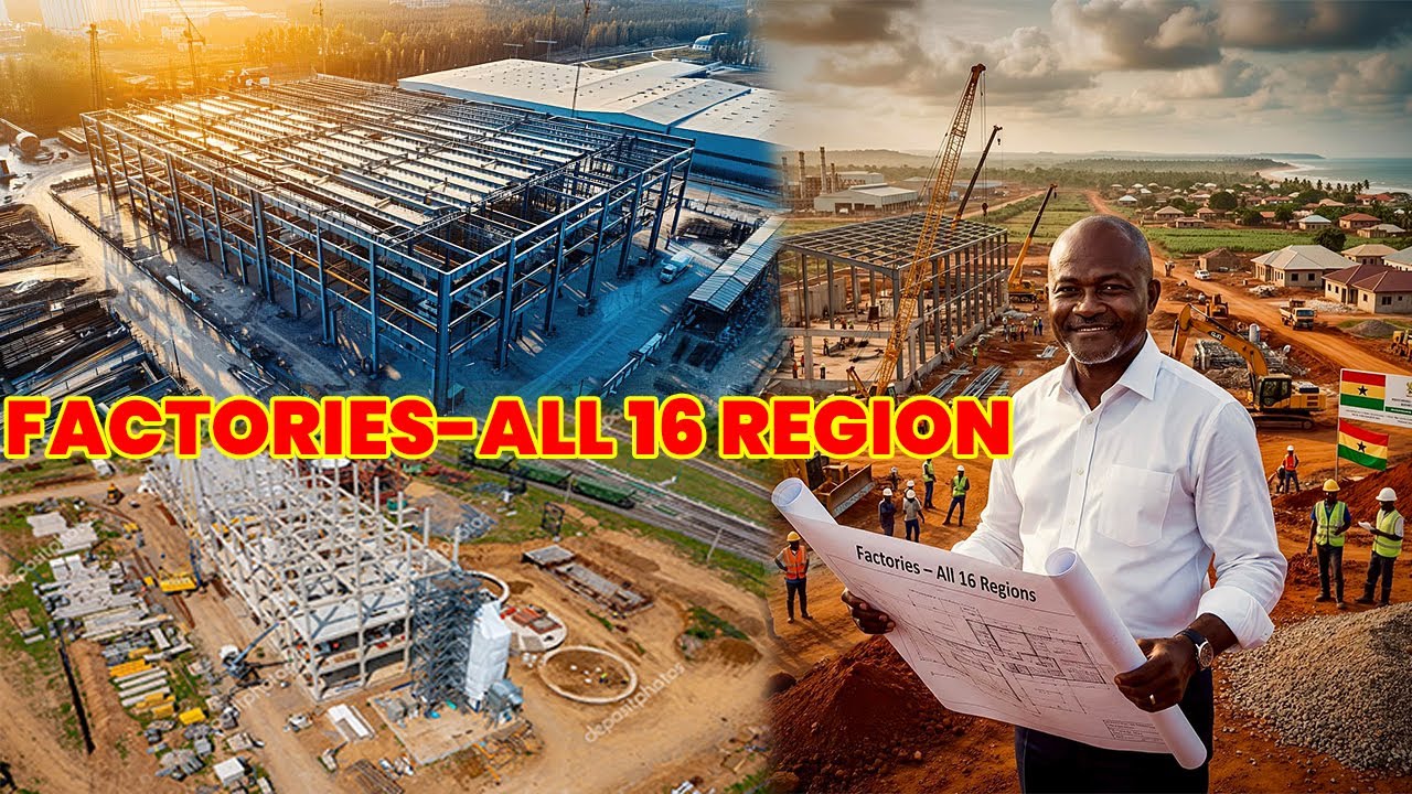 GOODNEWS! KEN Agyapong Sets To Build 16 Factories Accros the Whole Ghana..! This Is the Man Of His