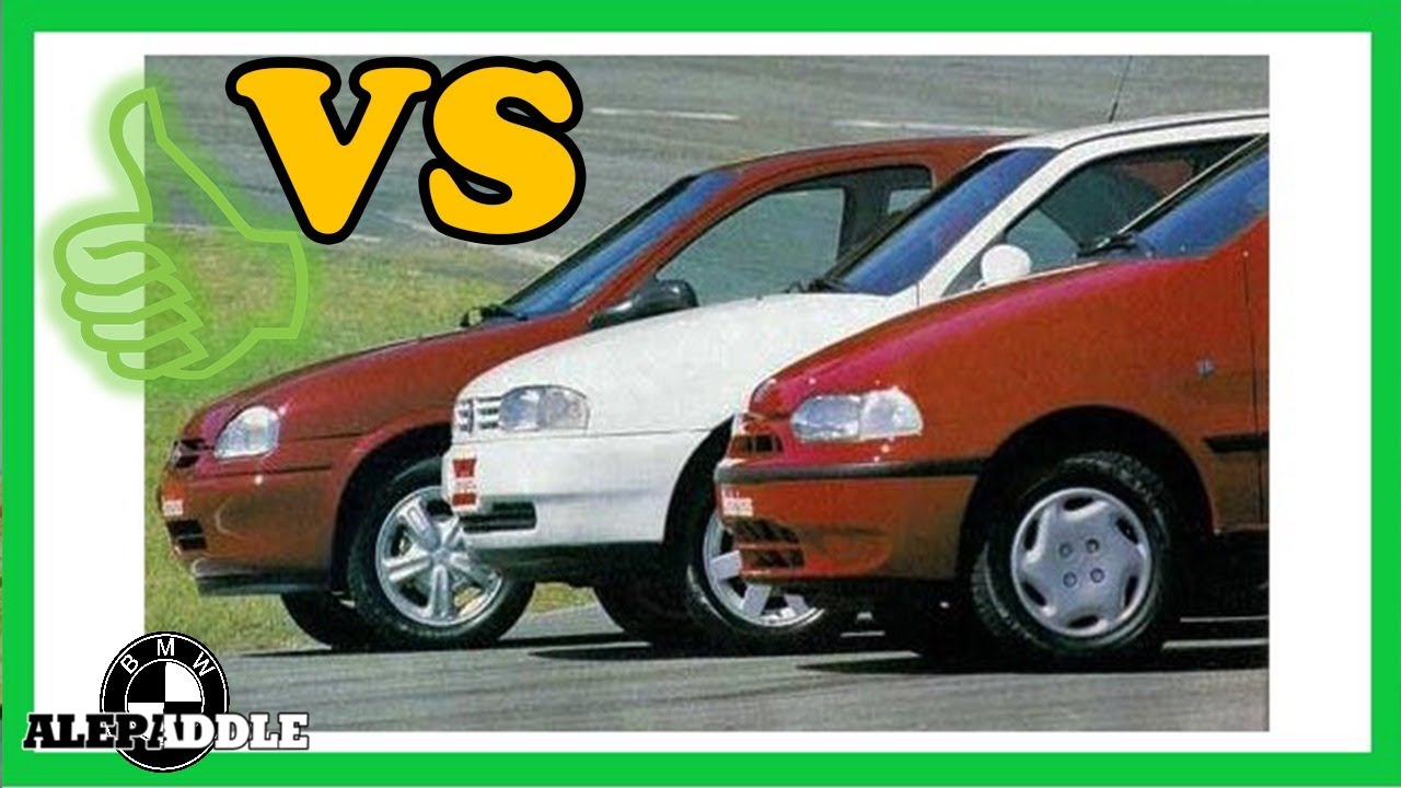 VW GOL vs CORSA vs PALIO &iquest;Cu&aacute;l es mejor para 1&deg; AUTO?