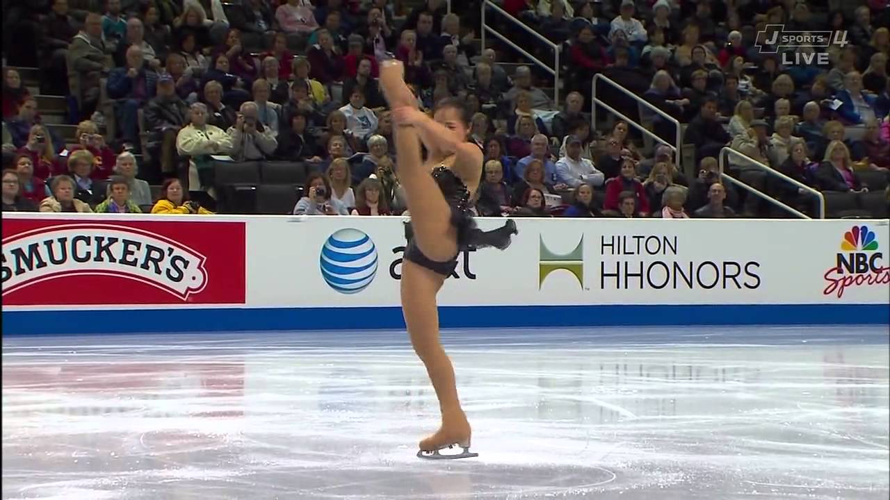 Caroline Zhang USNats SP 26.01.2012