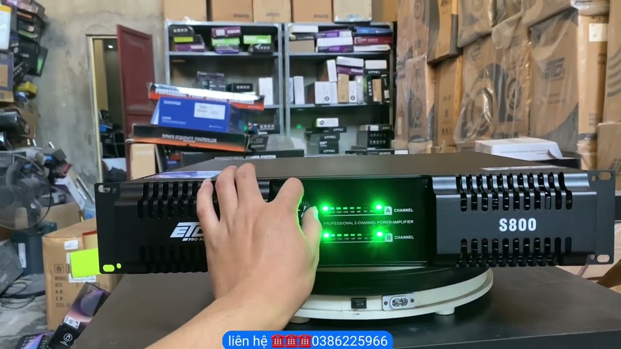 Đẩy 2 kênh chính hãng nhiều người chơi ETC s800 cao cấp 32 sò