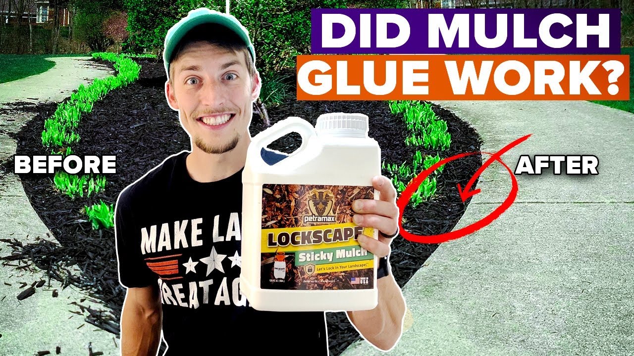 I Tried Mulch Glue For Landscaping in 2025 - Here's What Happened