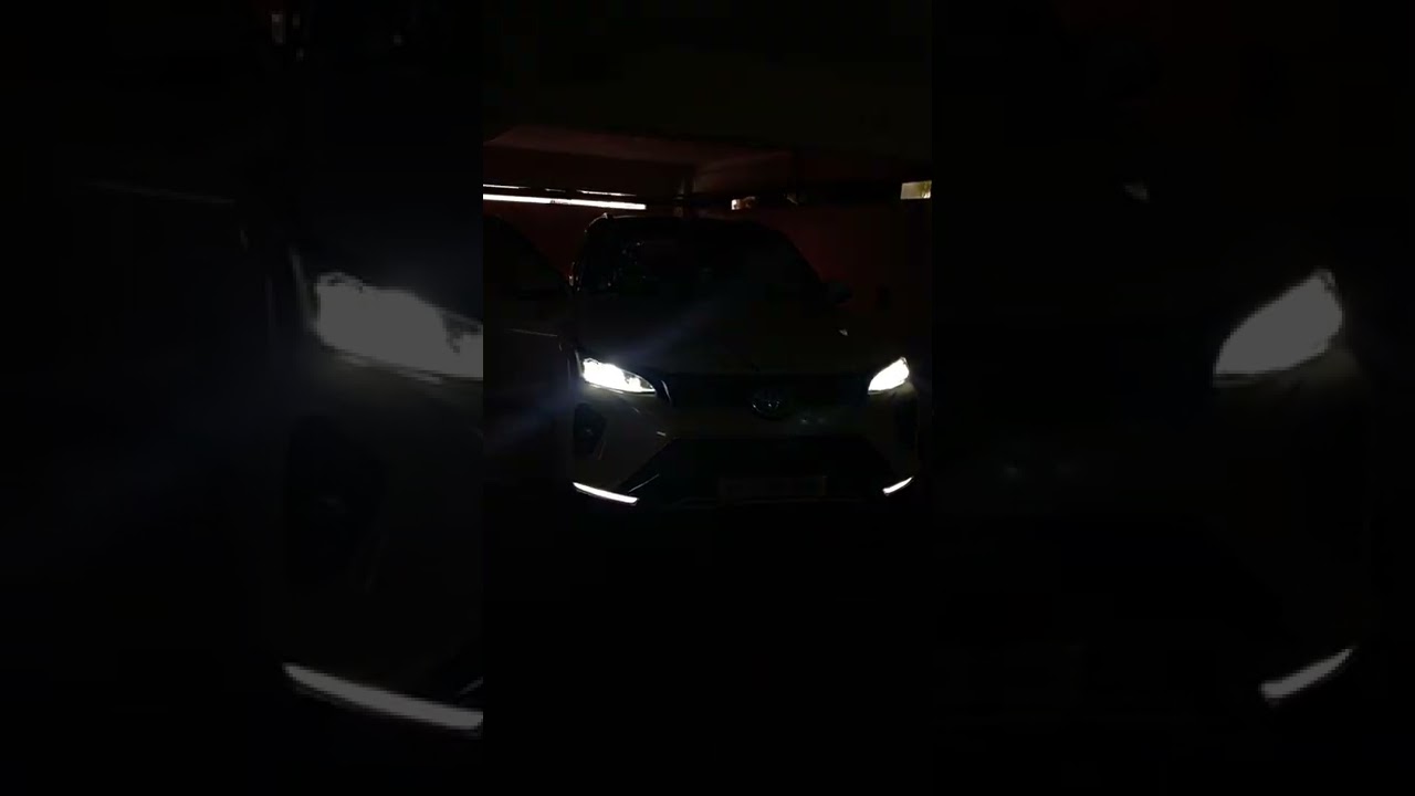 Fortuner Legender drl light full throw #patna #toyotafortuner #beast #whatsappstatus