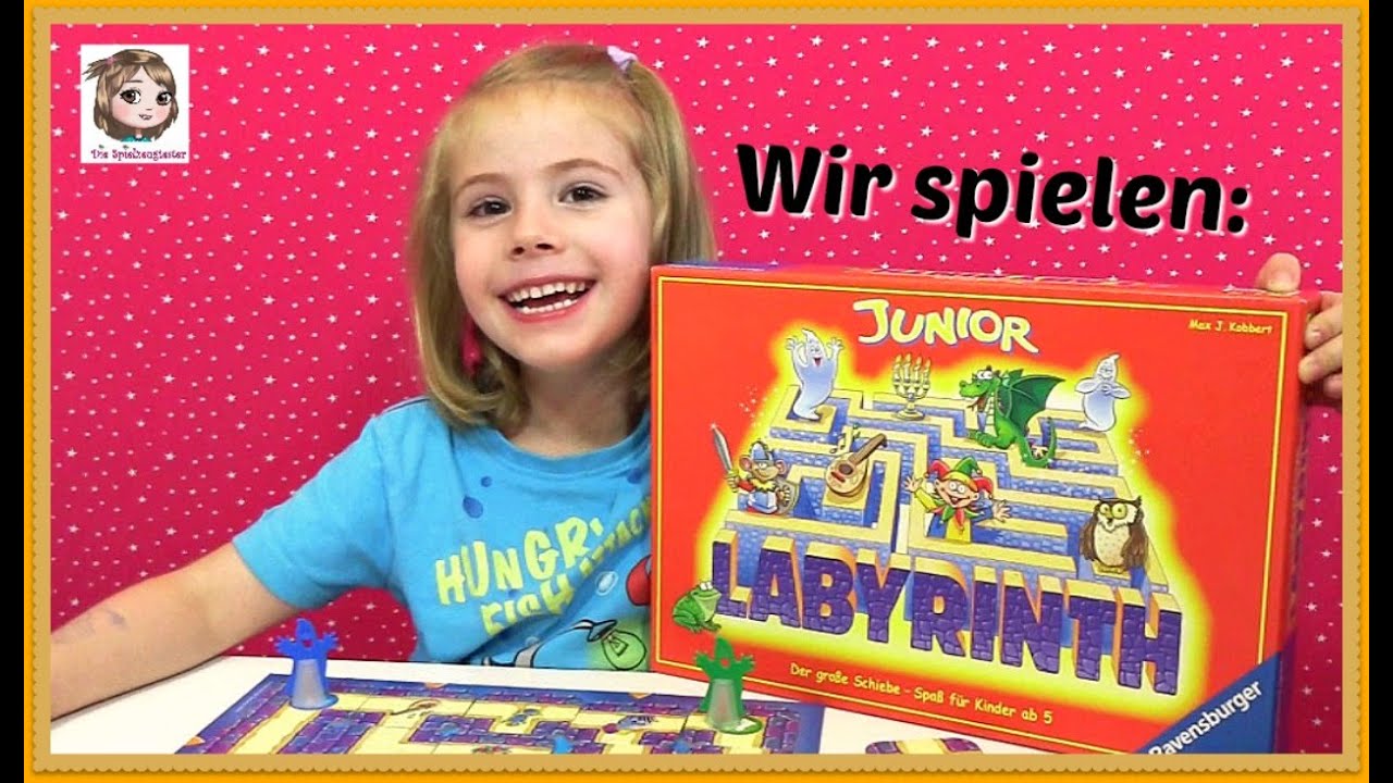 JUNIOR LABYRINTH - Das große Schieben der kleinen Geister - Kinderspiel | Ravensburger