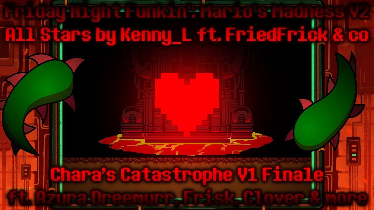 Mario's Madness V2 | All Stars | Undertale Red & Yellow Mix