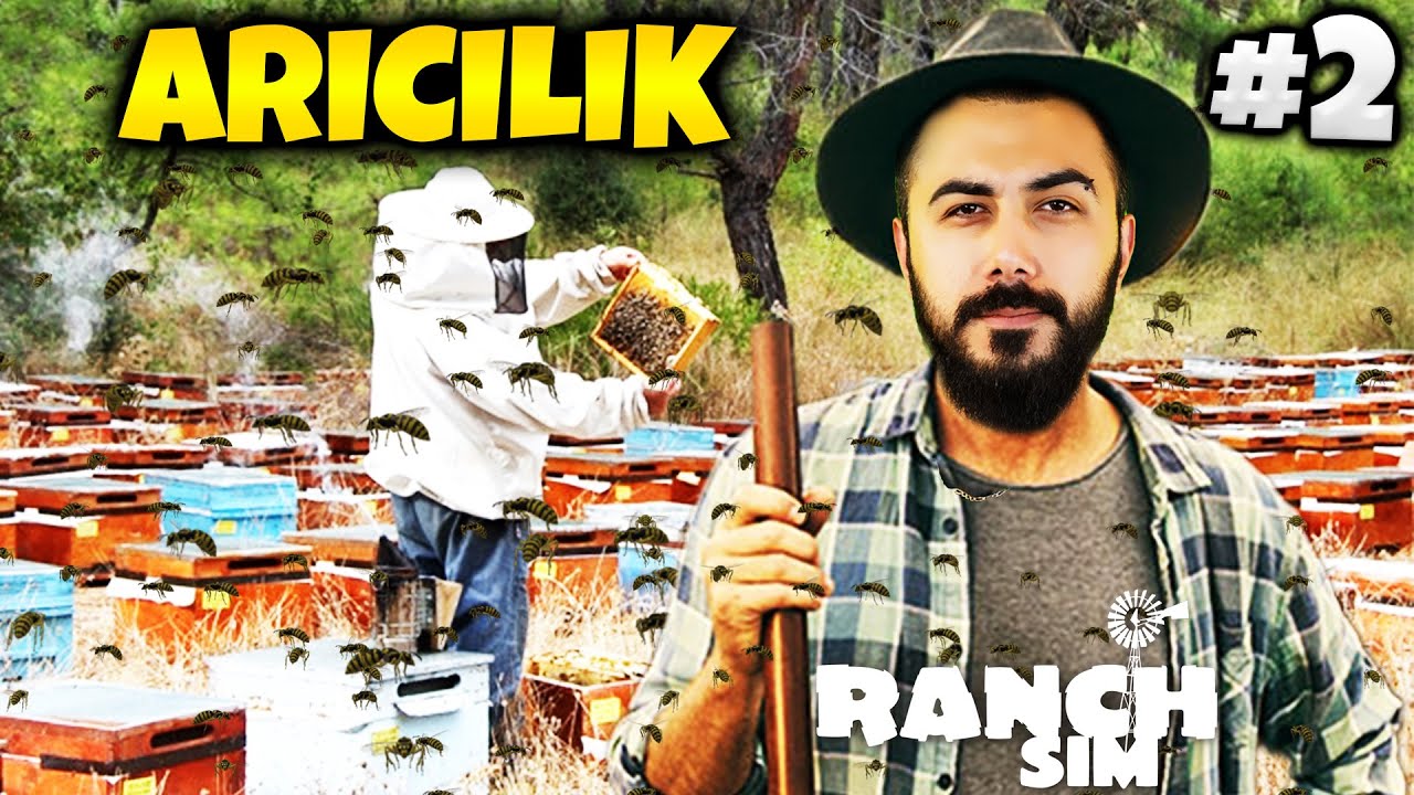 ÇİFTLİĞE ARI KOLONİSİ KURDUK! EKİPLE YENİ RANCH SIMULATOR (Bölüm #2) | Barış Can