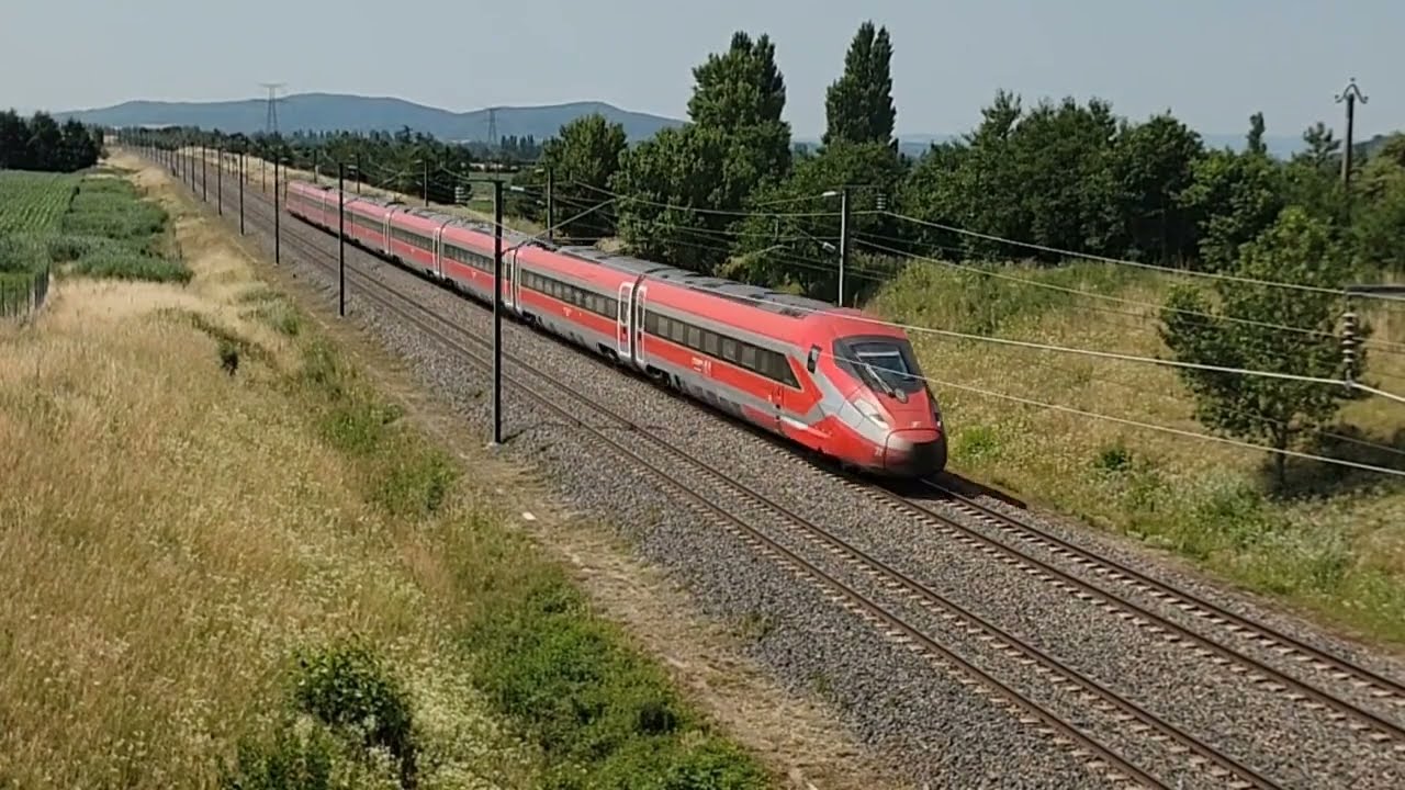 FRECCIAROSSA, TGV INOUI, OUIGO GV... Sur la Lgv M&eacute;diterran&eacute;e. 