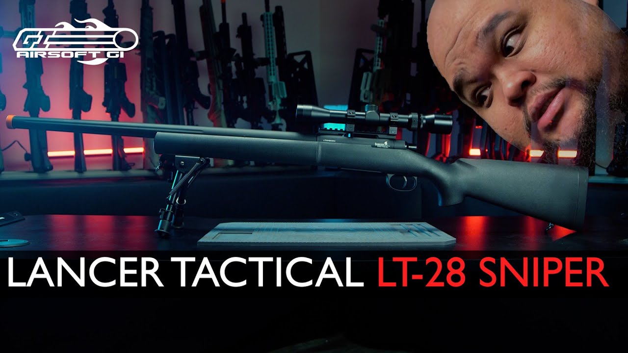 PERFECT SNIPER BASE?! - Lancer Tactical LT-28 M24 Bolt Action Sniper Rifle | Airsoft GI