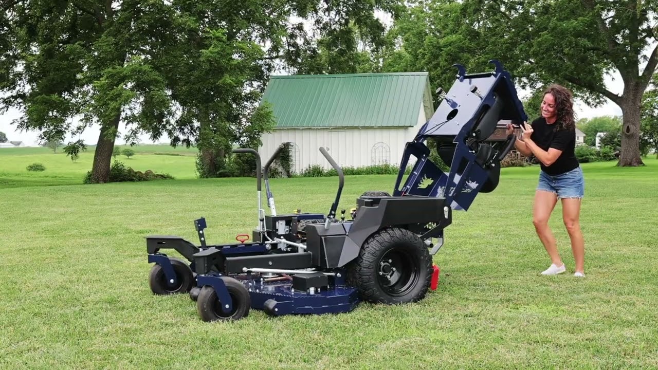 Tilted Mowers