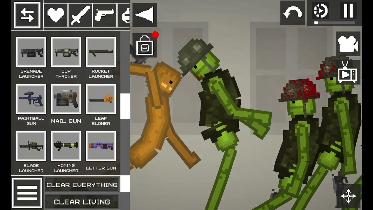 Pumpkin vs army of melon