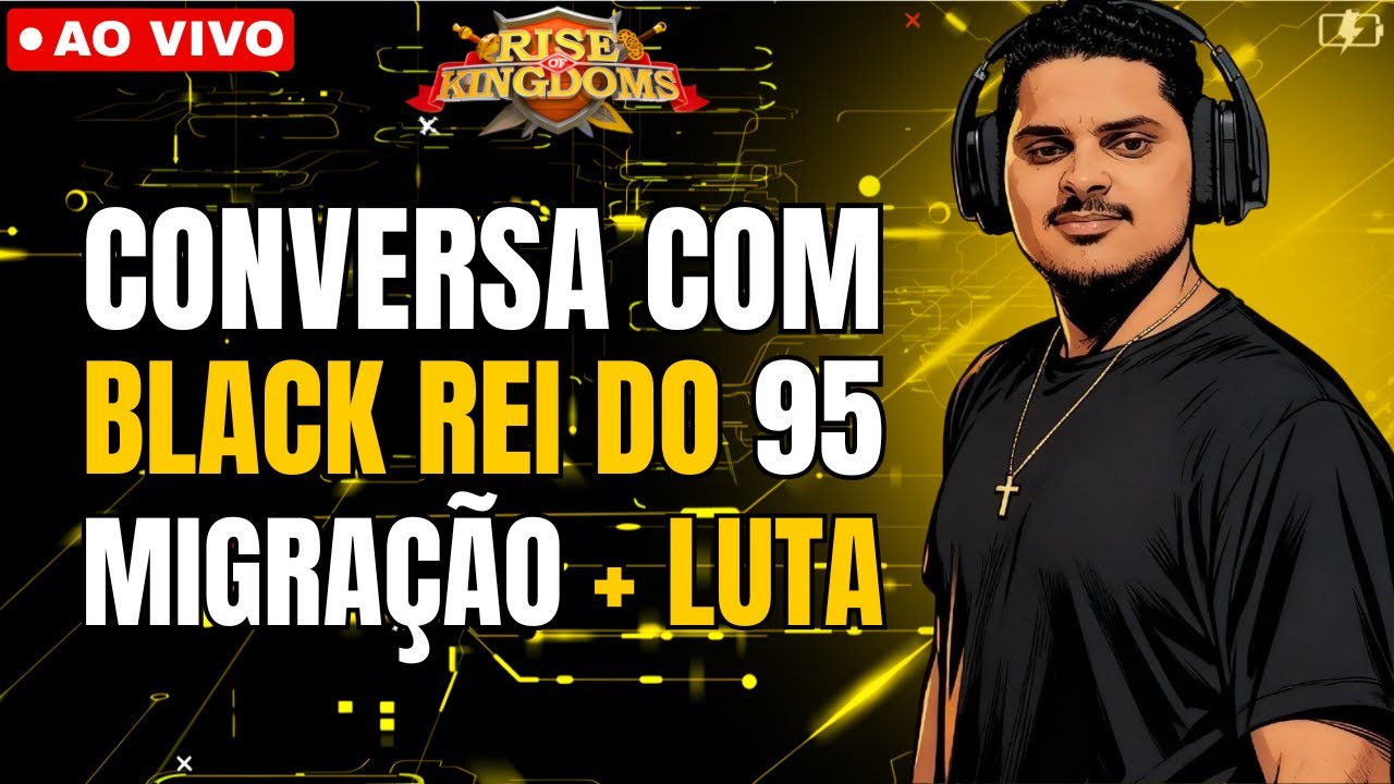 🟡 LIVE - CONVERSA COM O REI DO KD#3695 + PILOTAGEM (KD #3722) - RISE OF KINGDOMS | MarquesRok