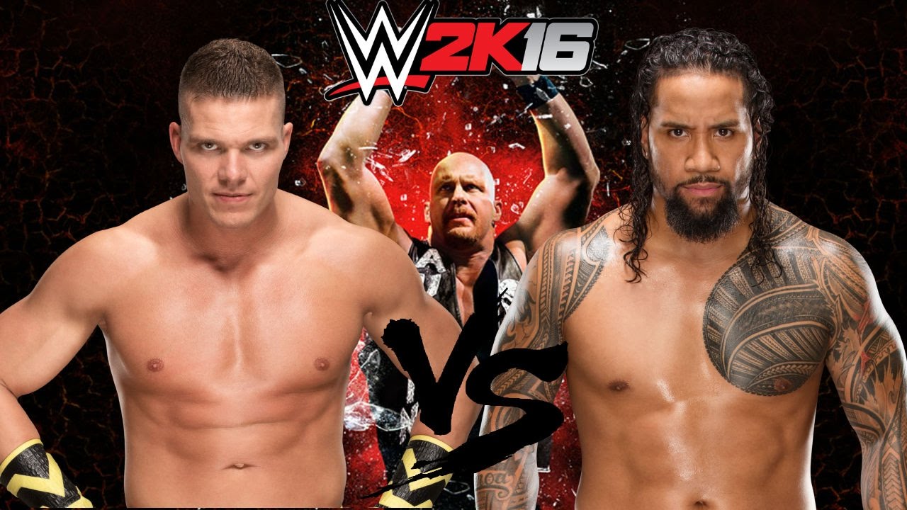 WWE 2K16 Tyson Kidd vs Jey Uso
