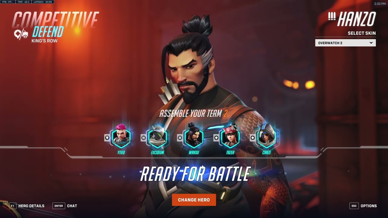 WRAXU HANZO GOD OVERWATCH 2 GAMEPLAY SEASON 1