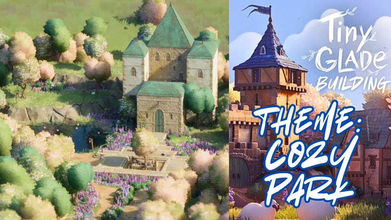 Building in Tiny Glade (Cozy Park Daily Theme)