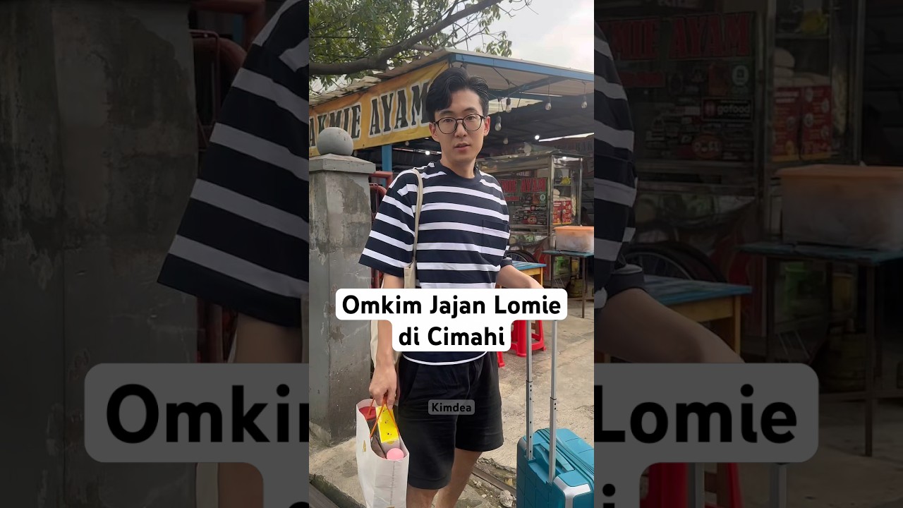 OMKIM JAJAN LOMIE DULU SEBELUM KE RUMAH MERTUA DI BANDUNG