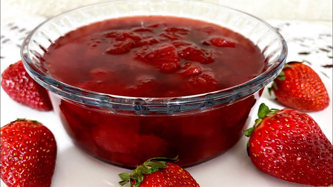 COMPOTA DE MORANGO/O DOCE MAIS FÁCIL E RÁPIDO DE FAZER E FICA UMA DELÍCIA