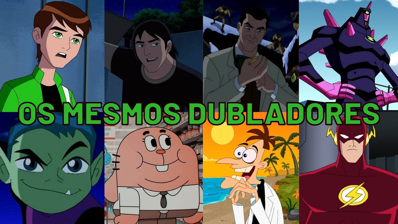 Dubladores de Ben 10 Força Alienígena em outras mídias | Dublagem PT-BR de Desenhos