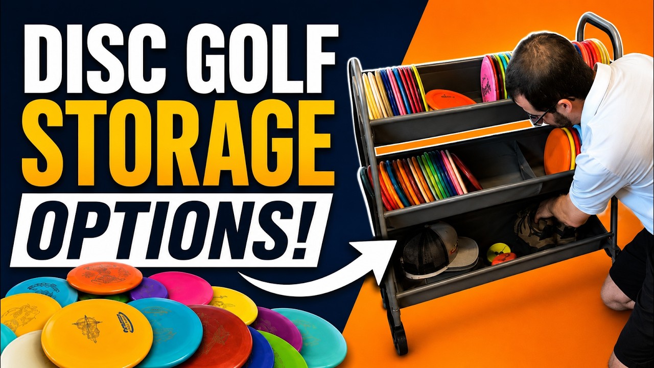 The BEST Disc Golf STORAGE Methods!
