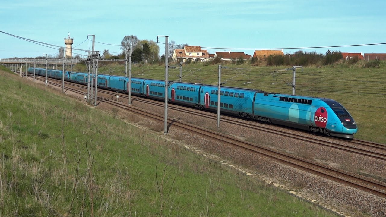 TGV Ouigo en Ile de France