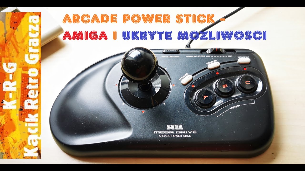 Sega ARCADE Power Stick - AMIGA i UKRYTE MOZLIWOSCI