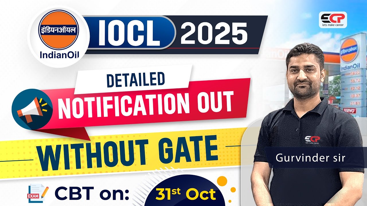 Another Maharatna PSU recruitment without GATE | IOCL detailed notification out