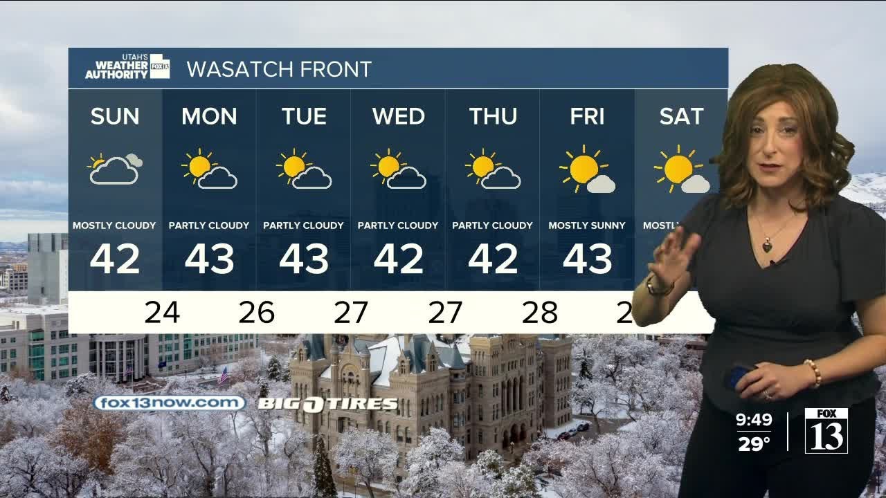 Cold but quiet weather returns - Saturday night forecast